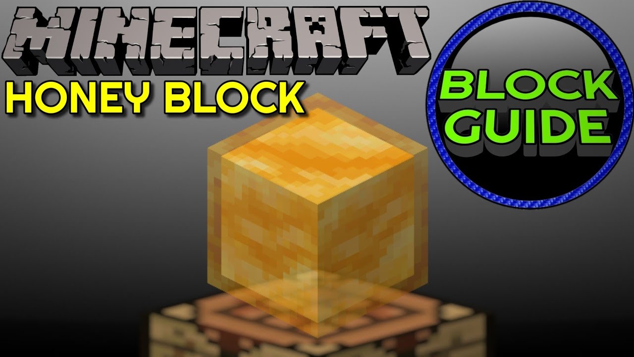 Honey Block - Minecraft Block Guide 