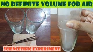 No definite volume for air| experiments for kids |scientific practical with students Guide