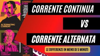 DIFFERENZA tra CORRENTE CONTINUA e CORRENTE ALTERNATA in 4 MINUTI! screenshot 4
