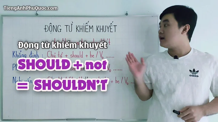 #259 SHOULD + NOT = SHOULDN'T | Động từ khiếm khuyết Modal Verbs