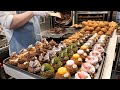 서울우유로 만드는 수제 크림 대왕 홈런볼 / milk cream, green tea cream, choco cream bread / korean street food