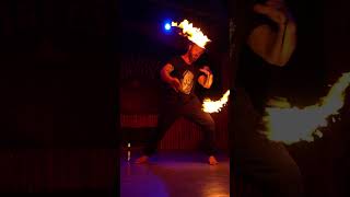 Fire Poi on the Paradise Circus Stage | MTNMAMBA Flow Session