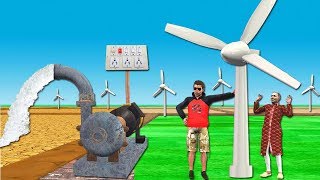 वडमल पन क पप Windmill Water Pump Funny Hindi Comedy Video