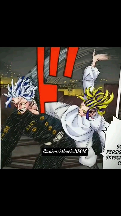 Taiju shiba vs wakasa 😈 [ Manga edit] #anime #taijushiba #wakasa #tokyorevengersedit #amv#takemichi