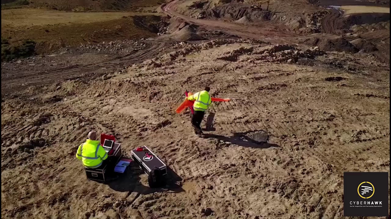 Cyberhawk Quarry Flythru