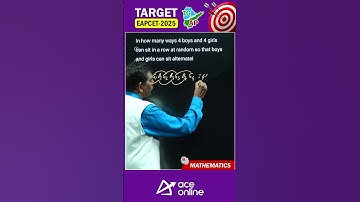 Target EAPCET 2025 Exam | #reasoning #mathematics #previousyearquestions | #aceonline