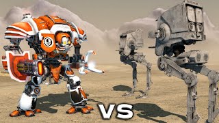 WARHAMMER 40K vs STAR WARS: 2 Imperial Knights vs Galactic Empire - Men of War: Assault Squad 2