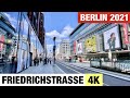 BERLIN, GERMANY [4K] Friedrichstrasse Walk