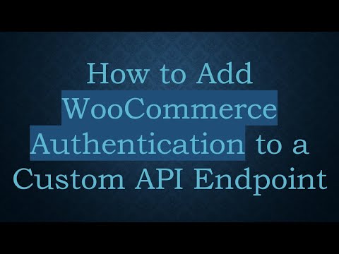 How to Add