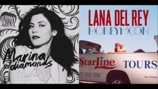 24 Numb Hours - Lana Del Rey & Marina and the Diamonds (Mashup)