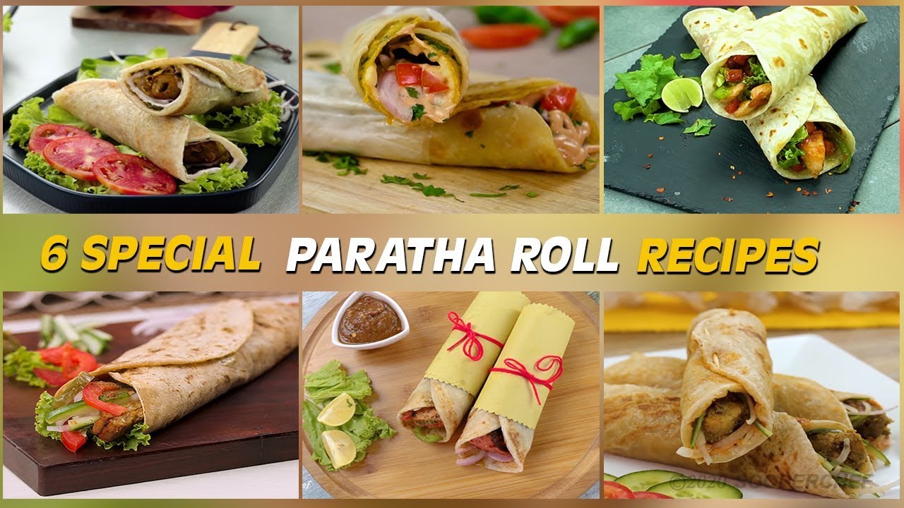 Super Delicious Chicken Paratha Roll Recipes By SooperChef