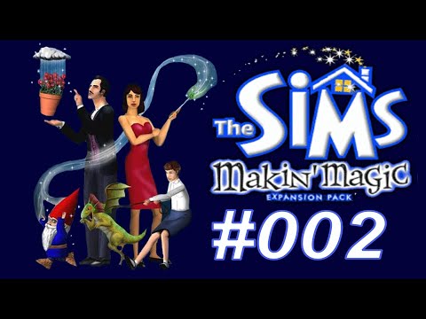 Видео: The Sims Makin' Magic💫Пособие для начинающих волшебников💫002💫Королева фей Мара,  Джин из лампы