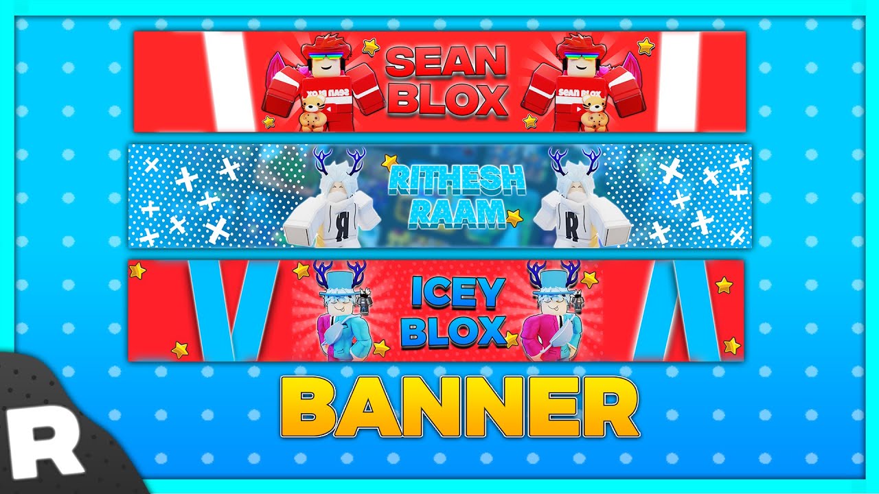Create a great roblox banner for your  or twitter by Victoorg