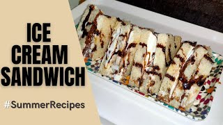 Ice Cream Sandwich Recipe | How to make Ice Cream Sandwich | Ice Cream Sandwich Cake Recipe