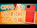 OPPO A73 新発売2.8万円スマホ しばらく使ってみた！【カメラ編】