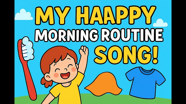 ☀️ My Happy Morning Routine Song! 👕 Brush, Stretch, & Get Ready! | Fun Kids Songs & Daily Habits