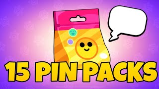 Opening 15 Pin Packs!