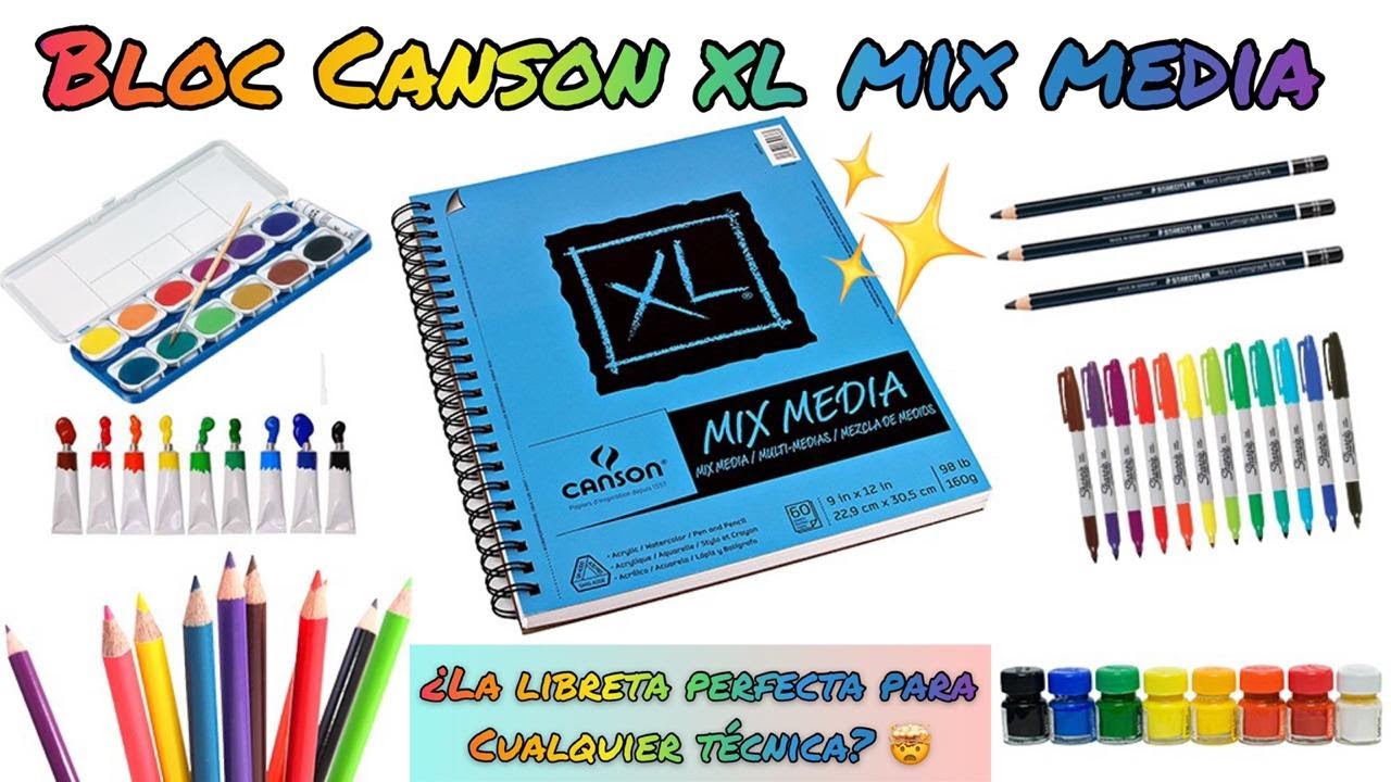 LIBRETAS DE DIBUJO MIX MEDIA 200G (18 X 24) 25H