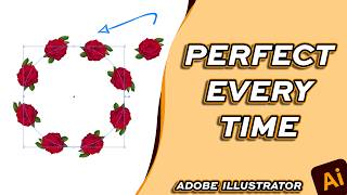 How to Evenly Distribute & Align Objects Along a Path in Adobe Illustrator