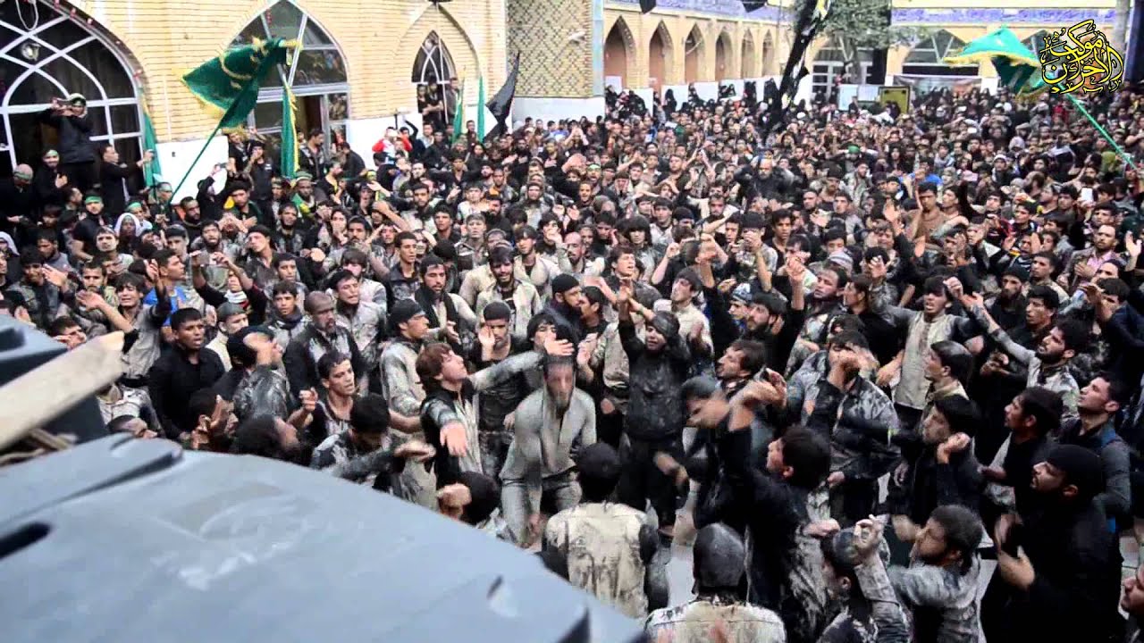 دخولية موكب الاحزان اهالي السماوه الى الامام القاسم ع
