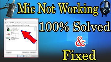 How To Fix Microphone Not Working On Windows 10 In Bangla || Fix Microphone Not Recording Voice