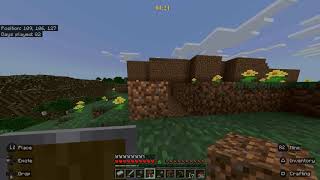 Minecraft Bedrock Ep. 7 Hard Mode (Spawn) Day 81 - 92 Caving & Village Leveling the grounds