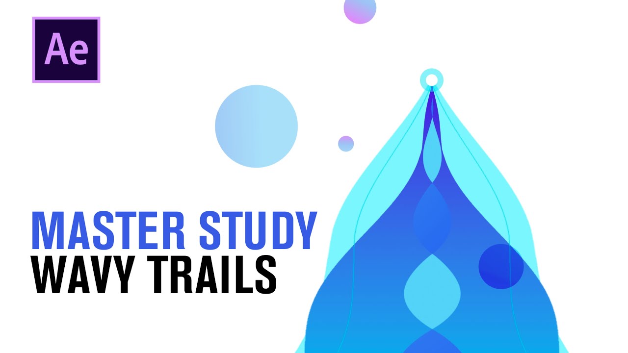 Wave warp trails flying orb After Effects tutorial · Master Study of Flatwhite Motion YouTube