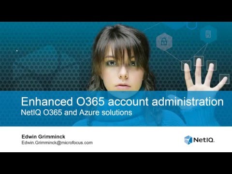 NetIQ Office 365 en Azure Account beheer