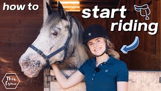 How to Start Horse Riding! In a City! This Esme