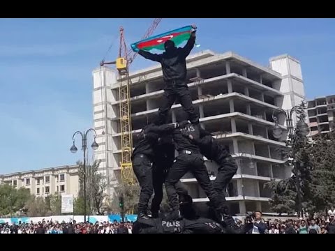 Azerbaijan SWAT in Sumgayit (Çevik Polis Alayı - Agile Police Regiment)