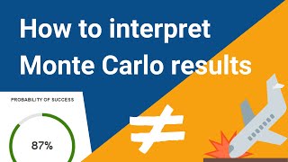 How to interpret Monte Carlo results