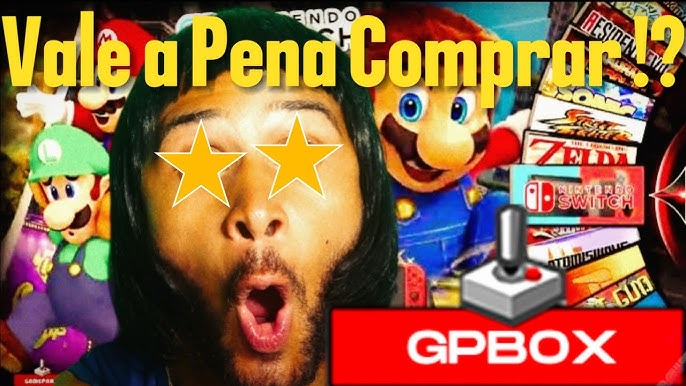 💥Mostrei Todos Os Jogos e Consoles Que Vem No Sistema Multijogos Do GPBOX,  Veja Esse Review Completo 