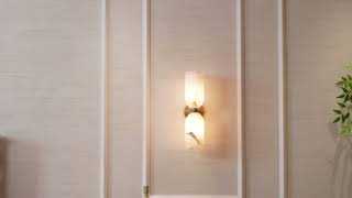 Alabaster Nexus Wall Sconce