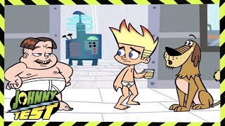 Johnny Test 112  Johnny's Big Snow Job / Johnny vs. Brain Freezer Animated Cartoons for Kids