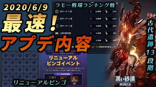 【黒い砂漠モバイル】6/9(火)アップデート情報要点まとめ―古代13段階実装＆ダークナイト系列上方調整！【black desert mobile】