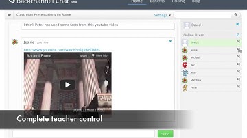 BackChannel Chat Overview