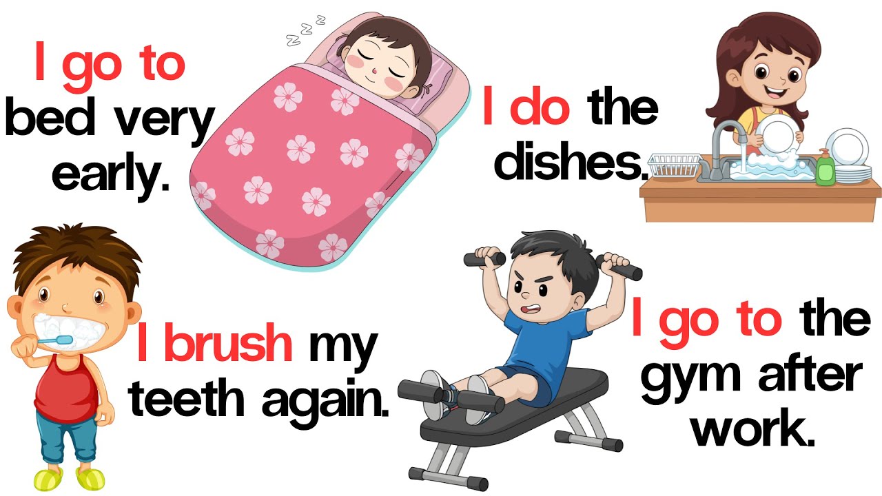Daily Routine in English 💬 | Speak Like a Native Morning to Night! # ...