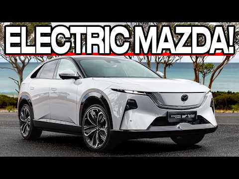 CHEAPER Than a Tesla Model Y! (Mazda CX-6e 2026 Review Walkaround)