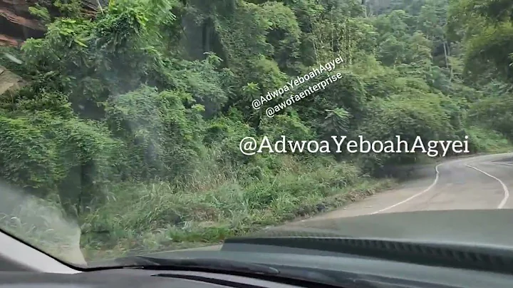 Climbing the "SCARY" Kwahu Mountains in Gh 🇬🇭