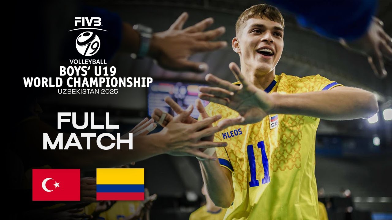 Türkiye vs. Colombia - Classification 13-16 | Boys' U19 World Champs 2025 - Full Match