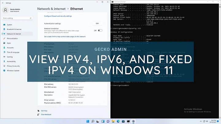 How To View IPv4, IPv6, And Fixed IPv4 On Windows 11