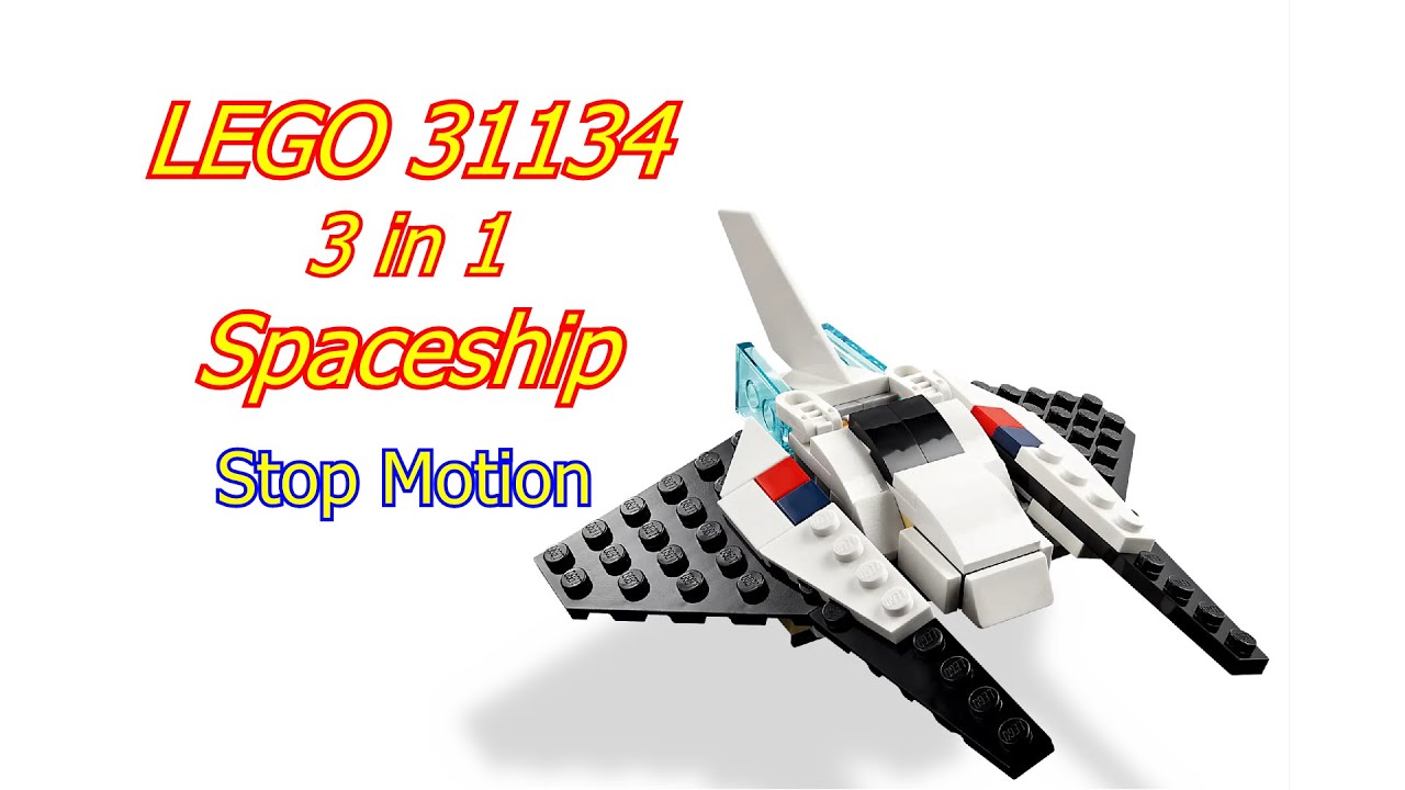 LEGO Creator 3 in 1 Space Shuttle & Spaceship Toys 31134