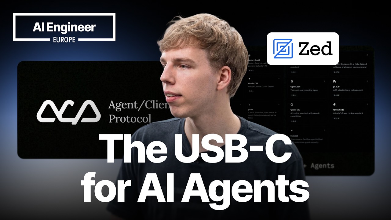 Building an ACP-Compatible Agent Live — Bennet Fenner, Zed
