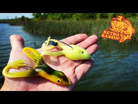 Will these old school TOPWATER FROGS work? (Strike King Grass Frog