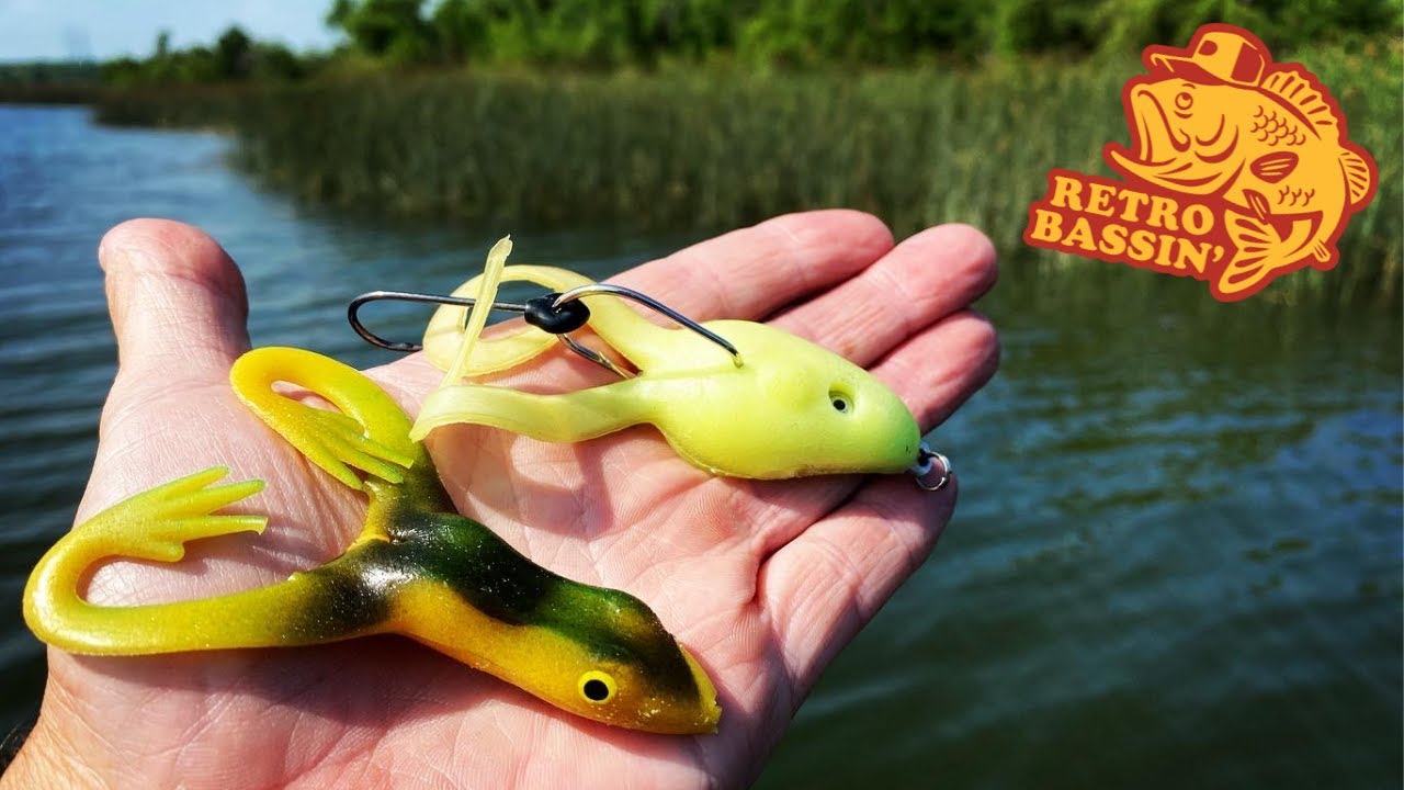 Will these old school TOPWATER FROGS work? (Strike King Grass Frog and  Mister Twister Hawg Frawg) 
