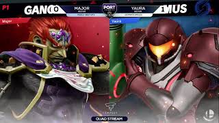 Major (Ganondorf) vs Yaura (Samus) - Pools - Port Priority 8