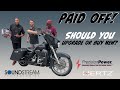 2011 Harley Davidson® Streetglide gets the latest Precision Power HT Speakers and Soundstream Radio