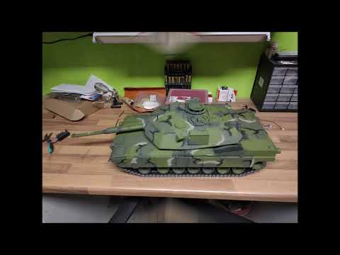 M1 Abrams mit Sommer MERDC und Beier SFR-1-D   Spiegelgetriebe nachgerüstet!