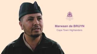 The Cape Town Highlanders prepare for The Queen's 90th Birthday Celebrations