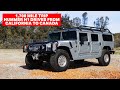 HUMMER H1 DRIVES 1,700 MILES FROM CALIFORNIA TO CANADA